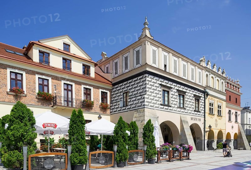 Town houses on the market square