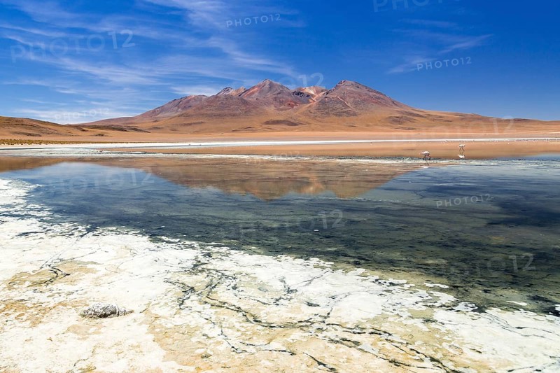 The lake Laguna Canapa