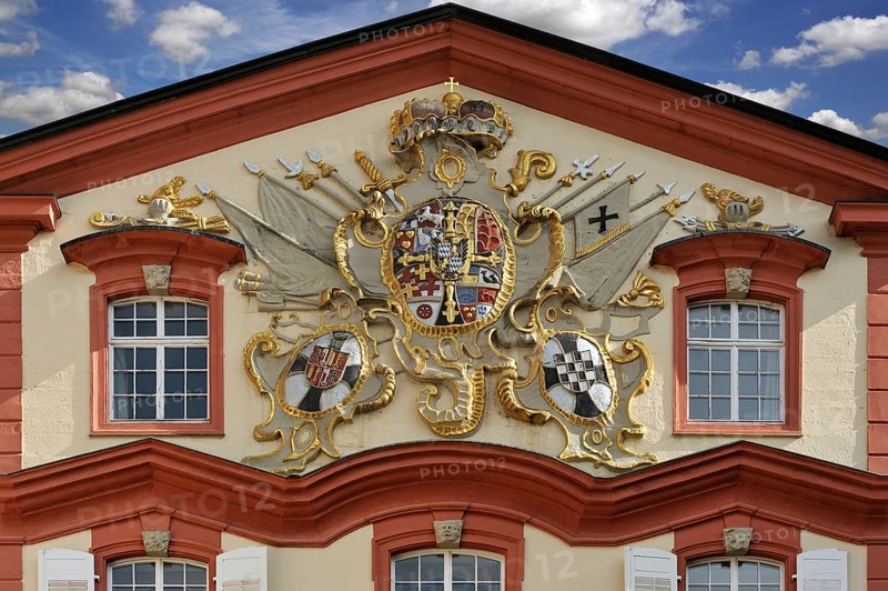 Coat of arms of the Grand Master Clemens August of Bavaria