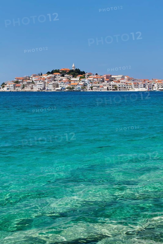 View of the town of Primosten