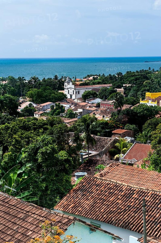 Overlooking the colonial city of Olinda