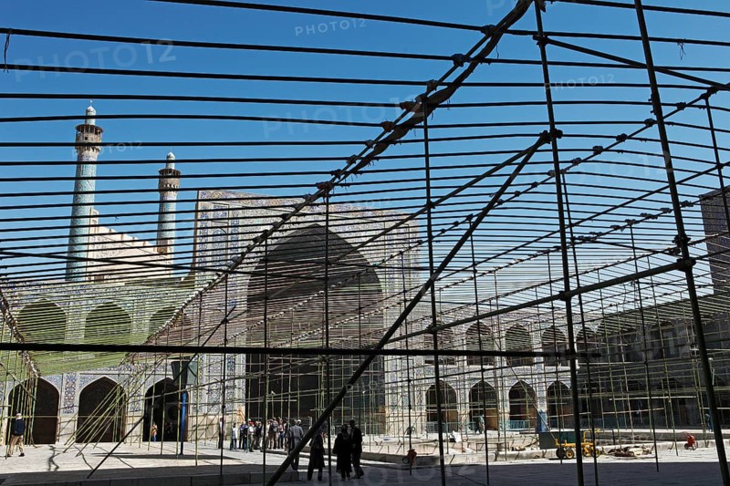 Courtyard of Imam Mosque