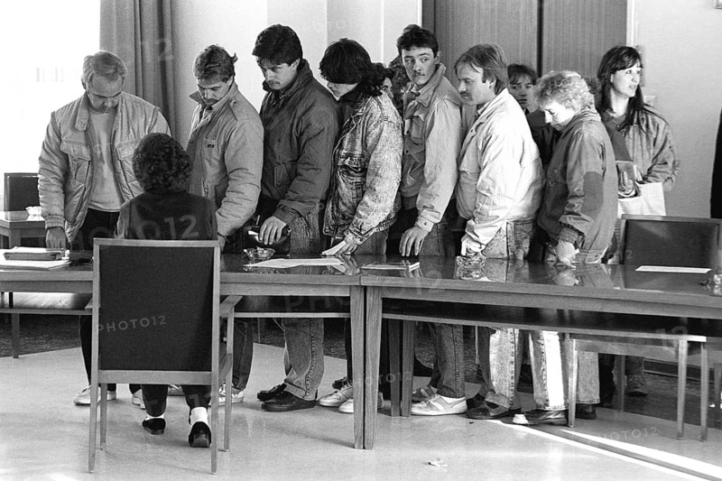East German citizens travelling