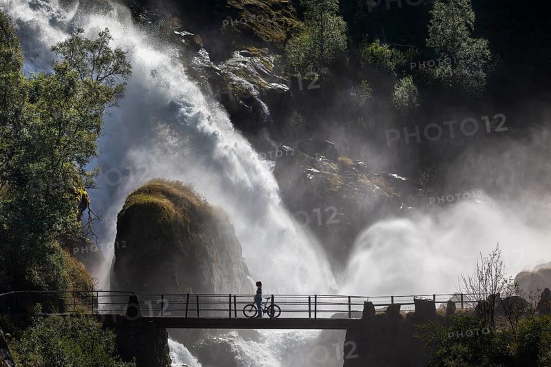 Kleivavossen Waterfall