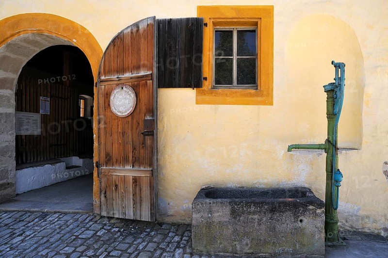 Water pump of the communal brewery