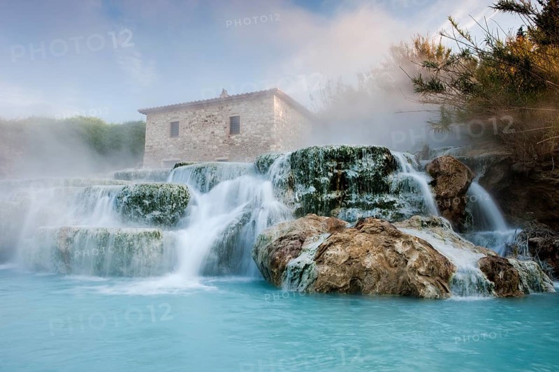Thermal waterfalls