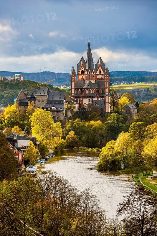 Townscape with Limburg Cathedral
