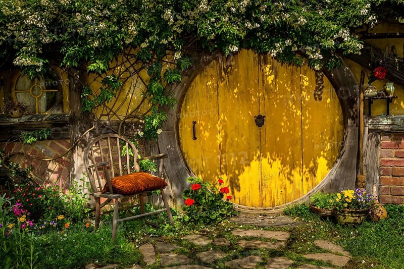 Hobbit-hole in Hobbiton