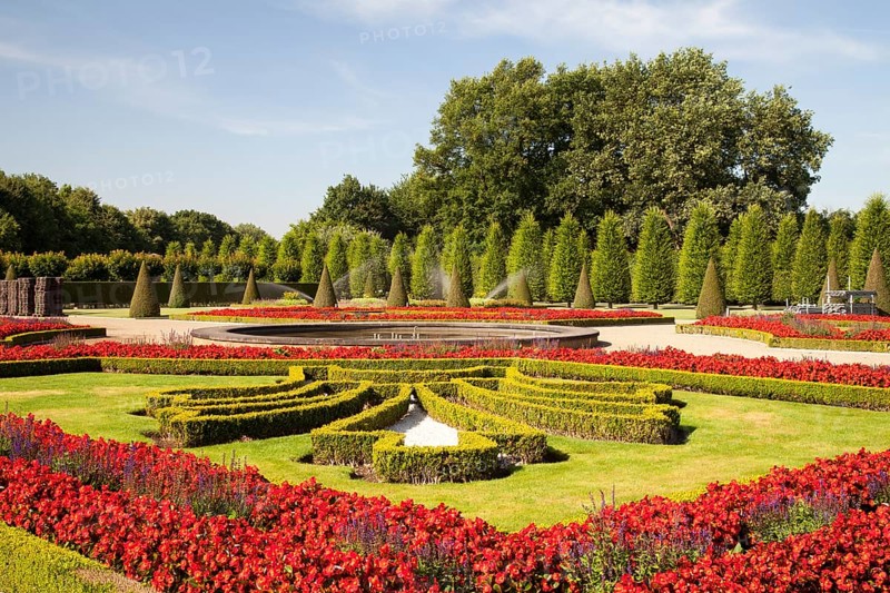 Terraced gardens