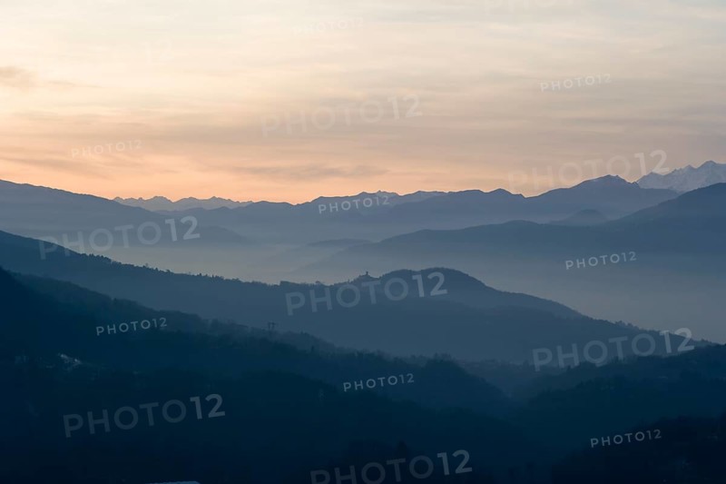 Monte Rosa and Lake Maggiore