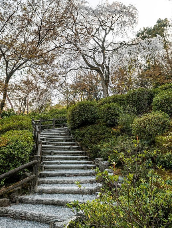 Stairs in Sogenchi Garden