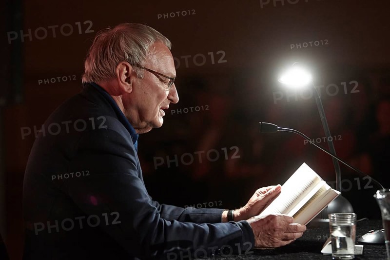 Reading by Uwe Timm at the 'Ganz Ohr' literature festival in the Electoral Palace