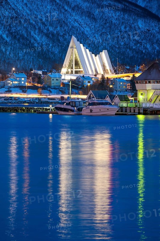 Townscape with the Arctic Cathedral
