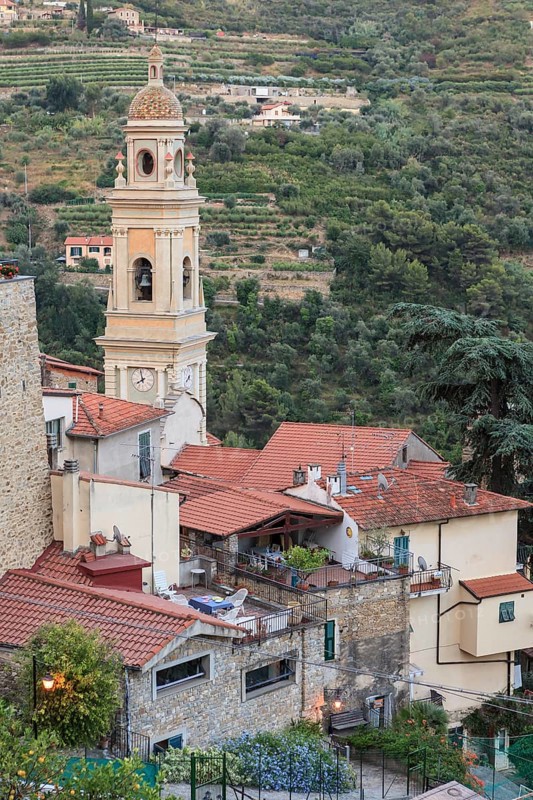 View towards the Church of San Lorenzo