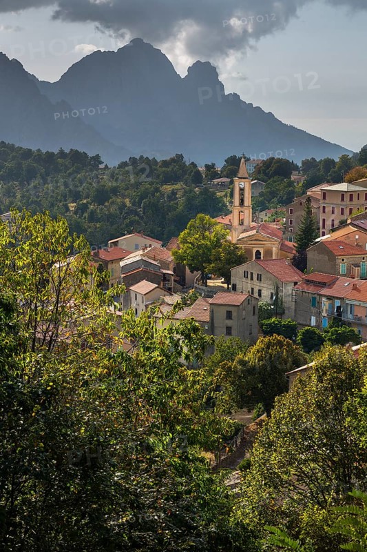 Mountain village of Evisa