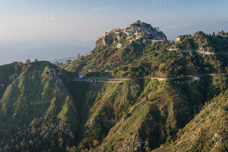 Castelmola town on the Monte Tauro
