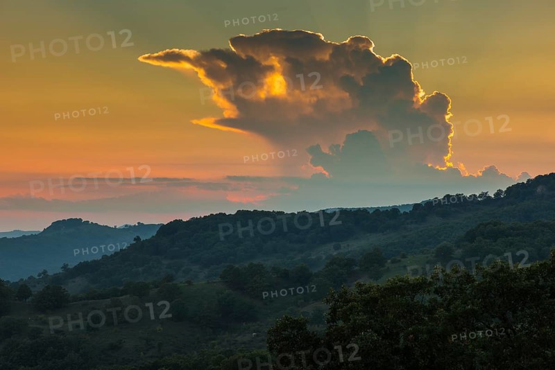 Sunset over the Nebrodi Nature Park