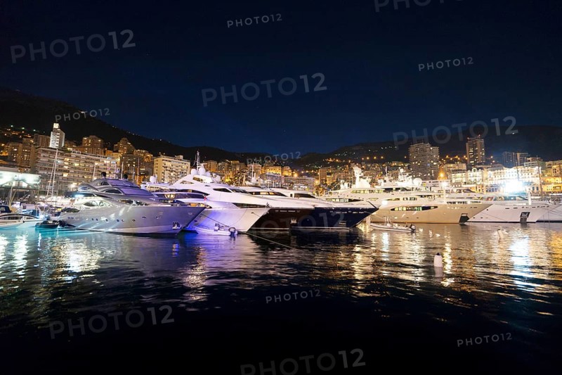 Yachts in Port Hercules or Port Hercule