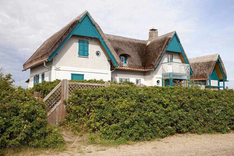House with thatched roof