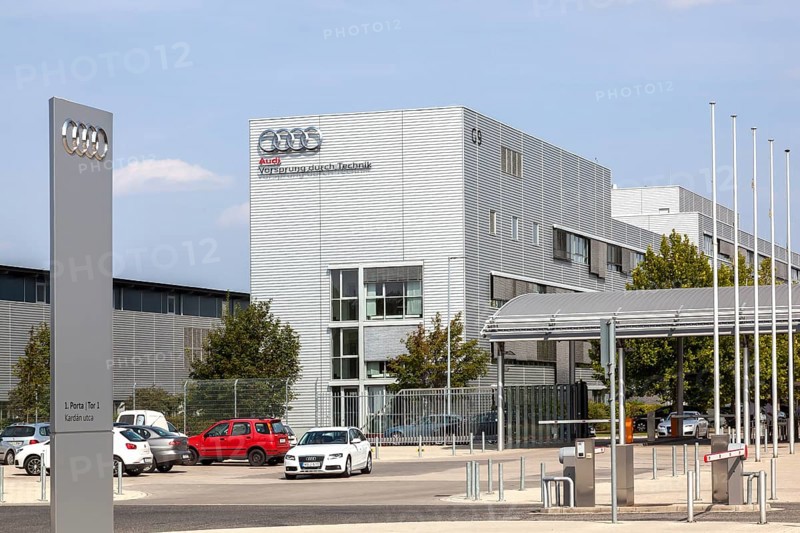 Audi AG production site in Gyor