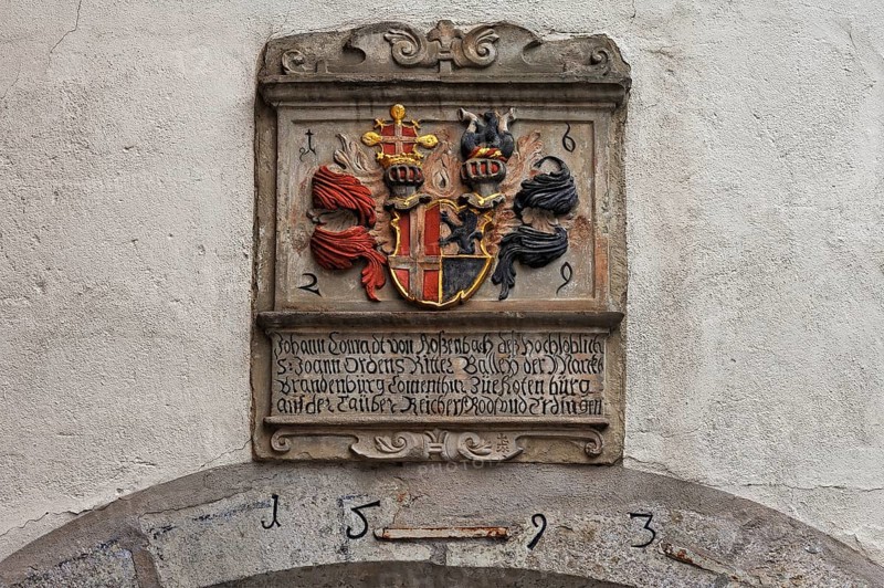 Coat of arms on the Criminal Museum