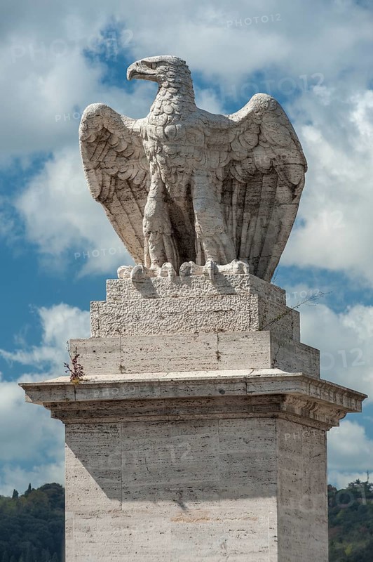 Eagle on a pedestal