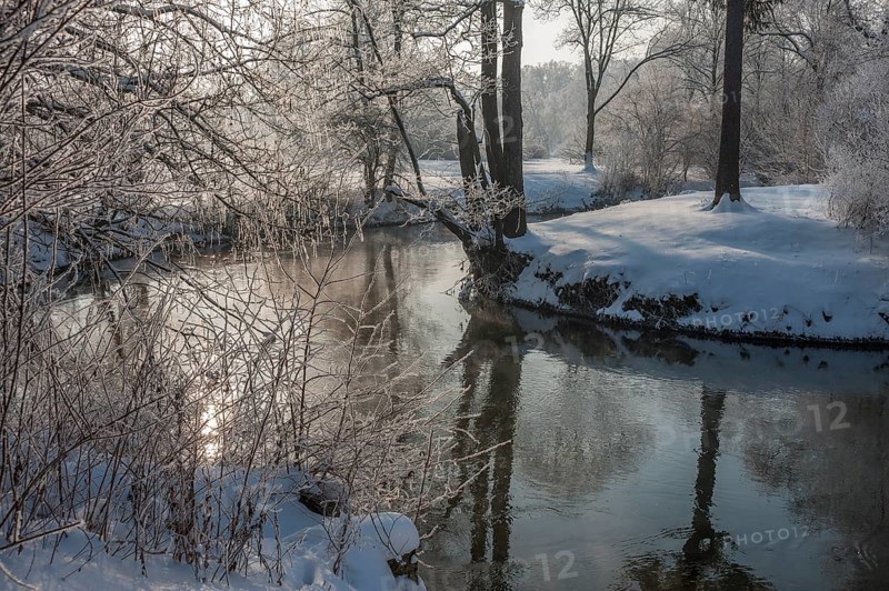 Winter on the Ilm River