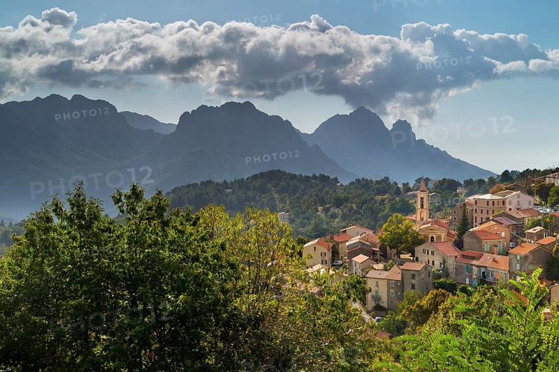 Mountain village of Evisa