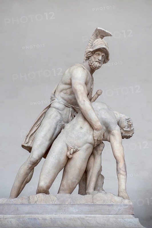 Marble statues