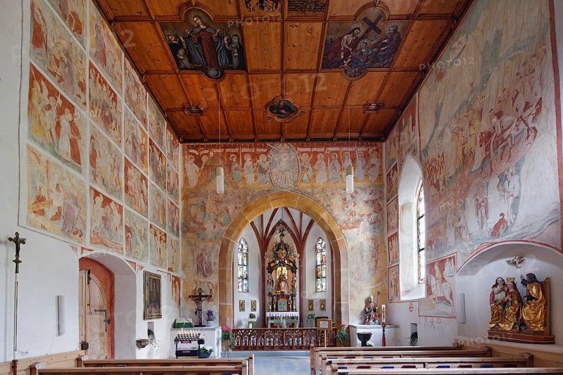 St Nicholas Church with frescoes