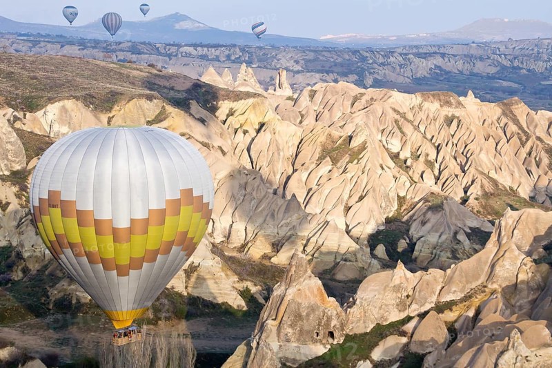 Hot air balloons