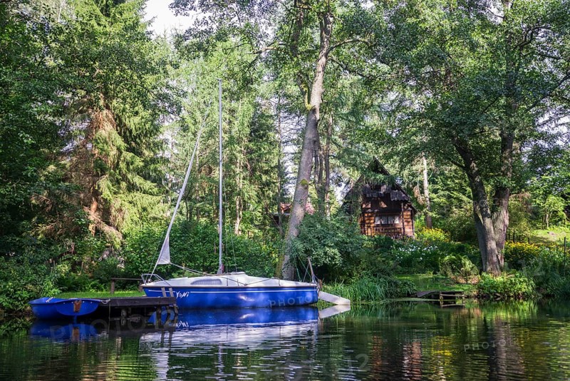 Summer cottage on the Krutynia River near Ruciane-Nida