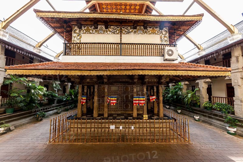 Holy Shrine in the Temple of the Sacred Tooth Relic