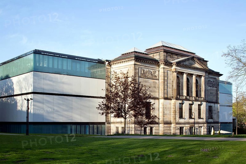 Kunsthalle Bremen art gallery with an extension building