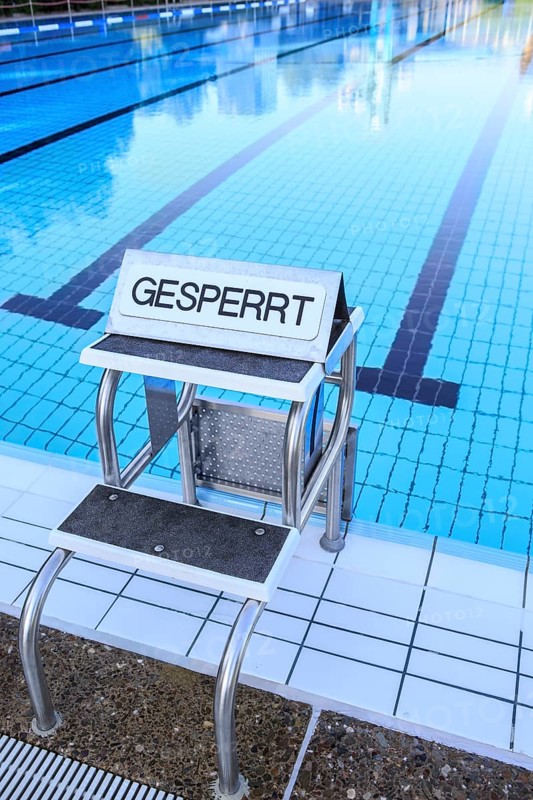 Public swimming pool