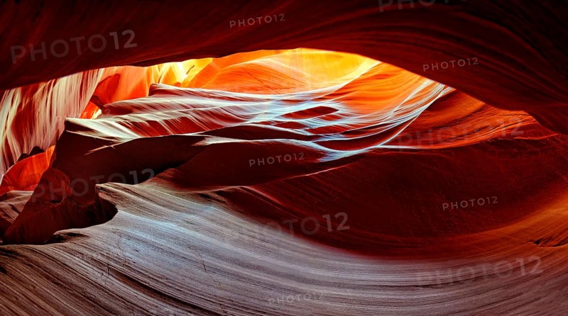 Yellow-red sandstone formations