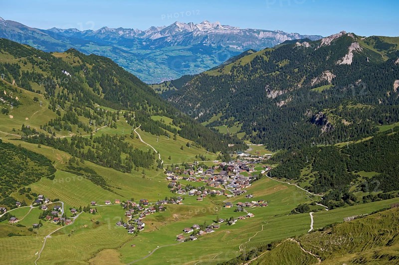 View into the Malbun Valley