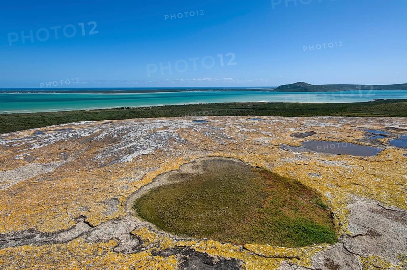 View from rocky outcrop over Langebaan lagoon