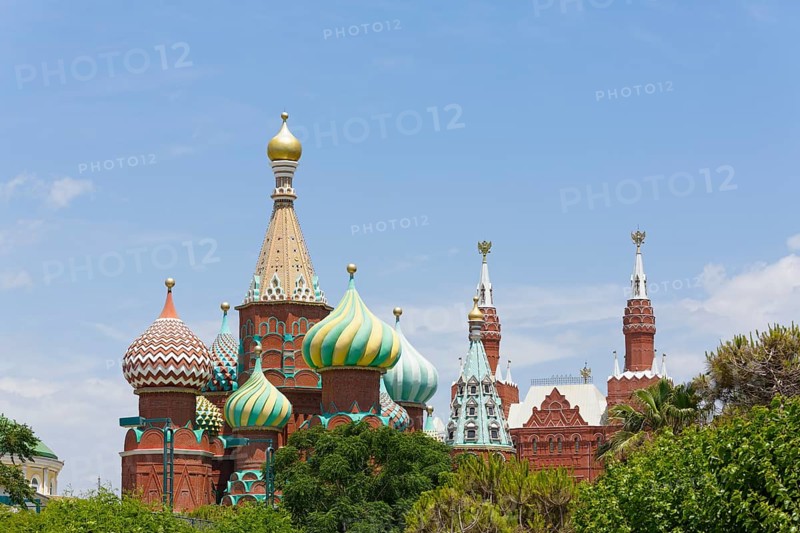 Kremlin Palace Hotel and a Kremlin replica
