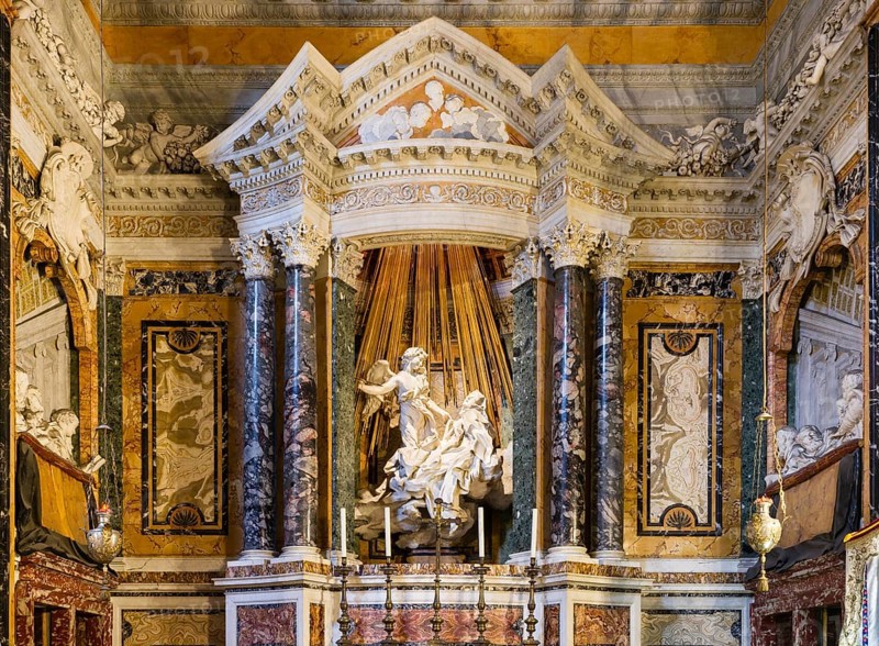 Sculpture 'Ecstasy of St. Theresa'