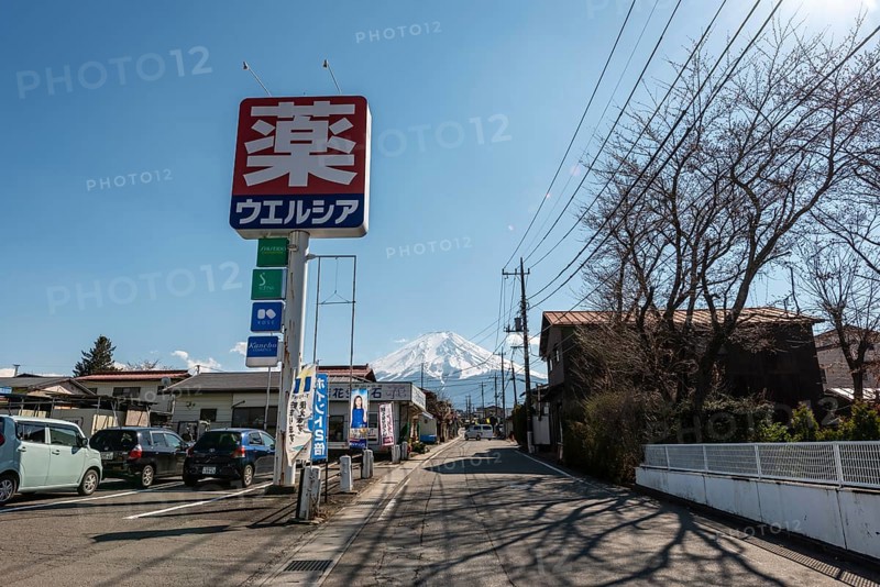 Street scene in a residential area
