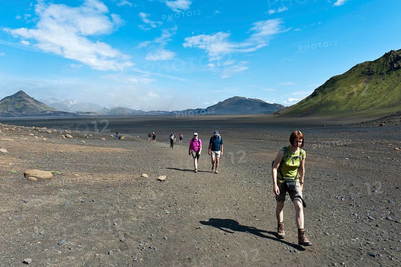 Trekking in the highlands