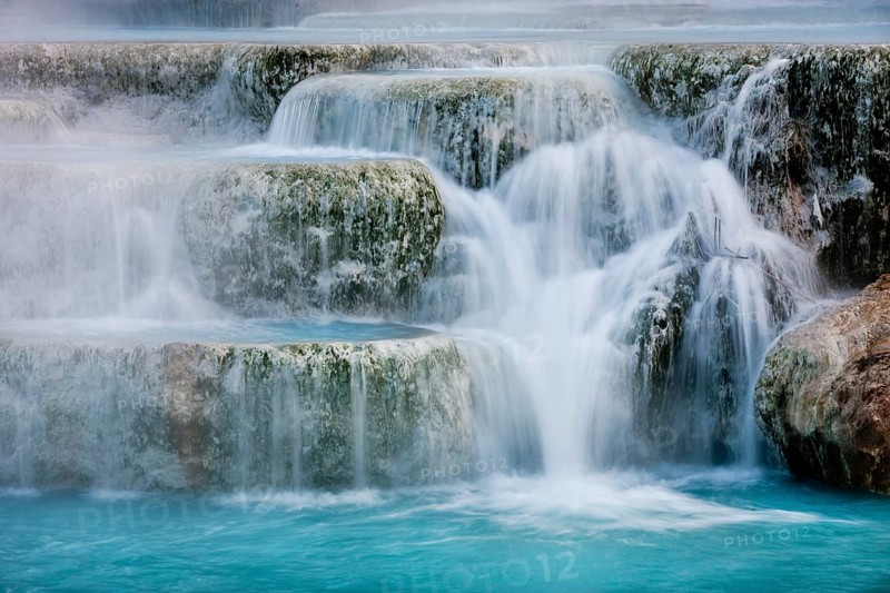Thermal waterfalls