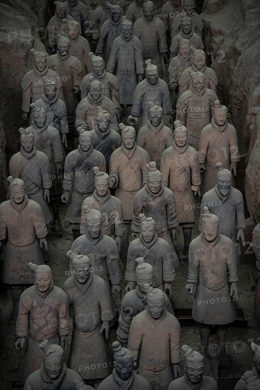 Figures of the Terracotta Army