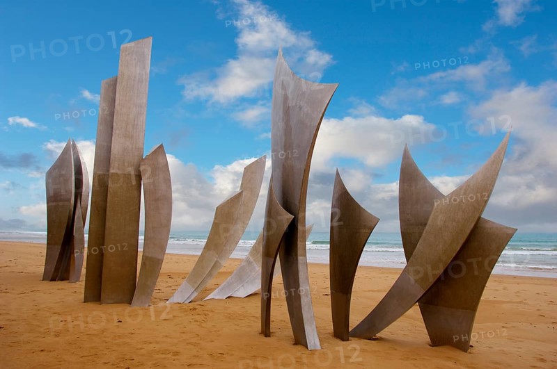 The Polynational Second World War memorial 'Les Braves' by Anilore Banon