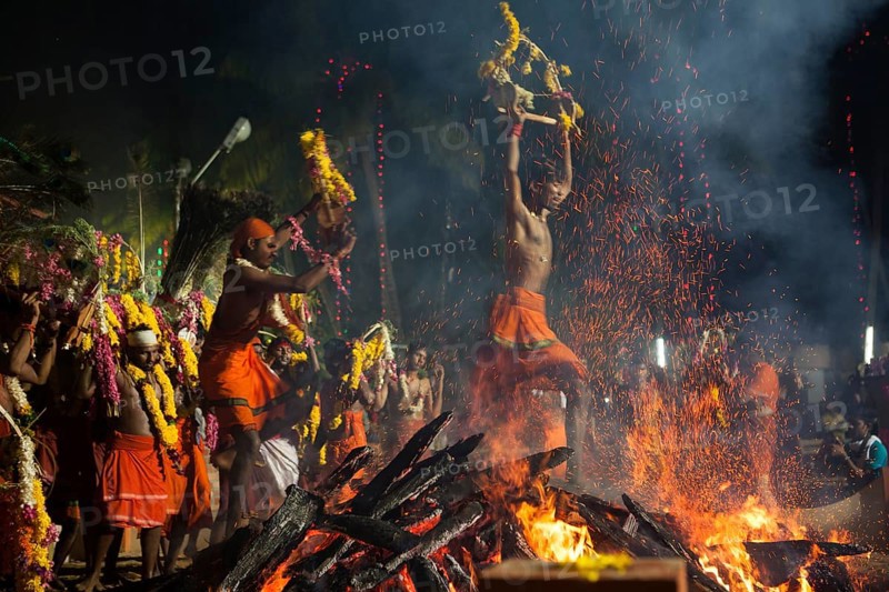 Firewalker ceremony of Agni Kavadi