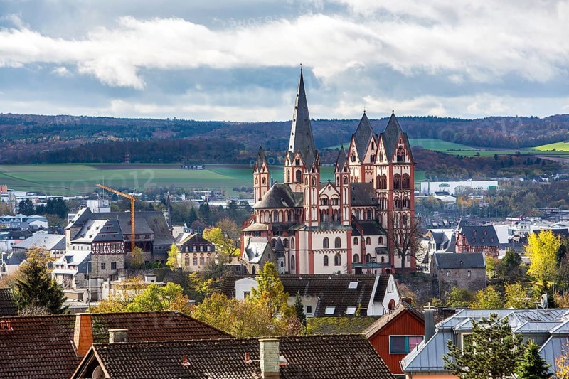 Townscape with Limburg Cathedral
