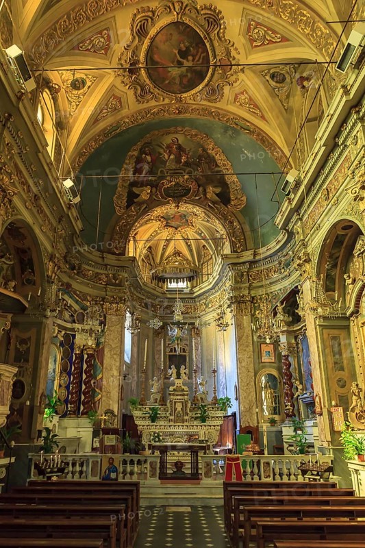 Interior of the Church of San Lorenzo