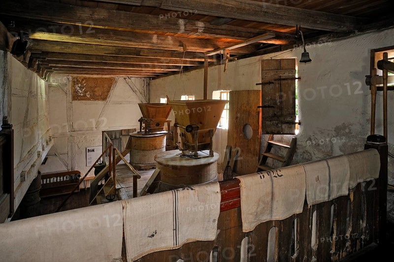 Mill space of a flour mill