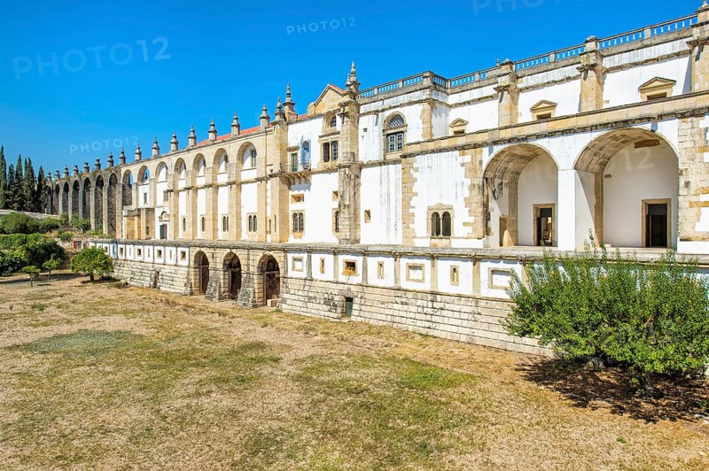 Outside of the Raven cloister and aqueduct